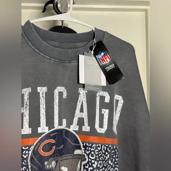 NEW - Gameday Couture Chicago Bears oversized sweatshirt - Picture 4 of 6
